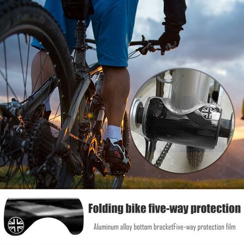 Bicycle Bottom Bracket Protector Sticker Guard for Brompton