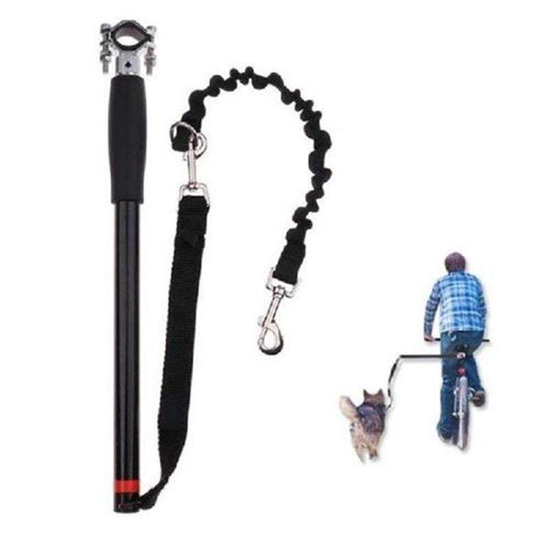 Dog Bicycle Exerciser Leash Pet Collars Leashes Retractable