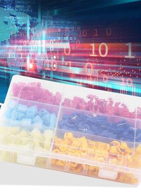 240pcs Connectors Terminals Quick Splice Solderless Terminal