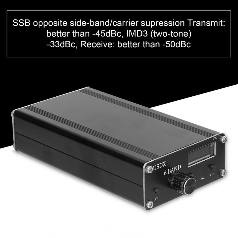 HY-USDR uSDX 6 Band SDR Transceivers 0.9 Inch OLED 80m 40m 2