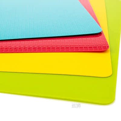 Portable Cutting Mat Set Colorful Kitchen Cutting Board Set