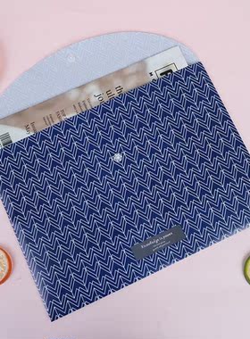 1PC Durable Folder Floral File Bag Paper A4 School Stationer