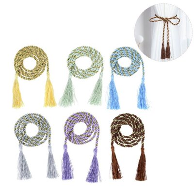 2pcs/set Curtain Handmade Tiebacks Decorative Curtain Holdba