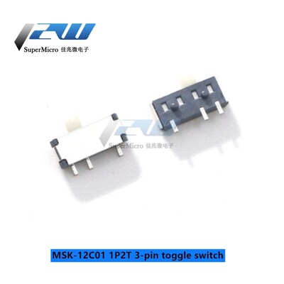 10pcs toggle switch Single and double row in line horizonta