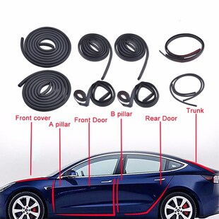 Full Car Seal Car Door Seal Strip Kit Soundproof Noise Insul