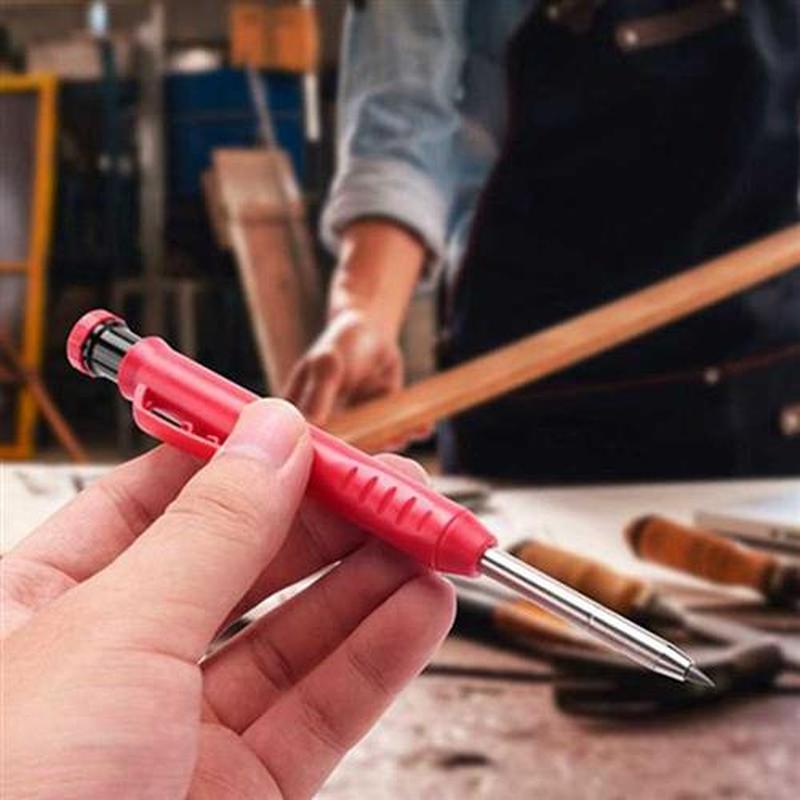 Solid Carpenter Pencil Set Woodworking Mechanical Pencil Ref