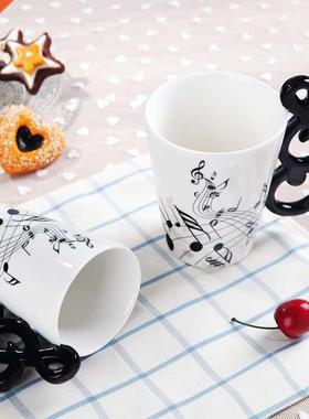 240ml/400ml Music Mug Creative Guitar Violin Style Ceramic M