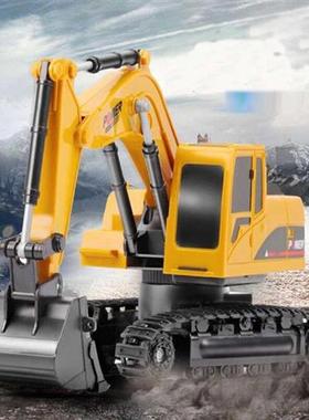 2.4Ghz 6 Channels 1:24 RC Excavator toy RC Engineering Car A