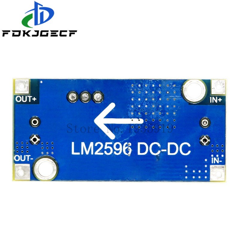 5pcs/lot LM2596S DC-DC step-down power supply module 3A adju