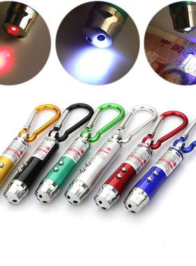 3 in 1 Red Laser Pen 1mV 49 Feet Laser Sight Mini led Flashl
