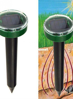 Useful Solar Power EcoFriendly Ultrasonic Gopher Mole Snake