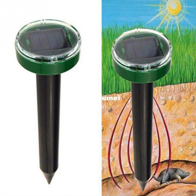 Useful Solar Power EcoFriendly Ultrasonic Gopher Mole Snake
