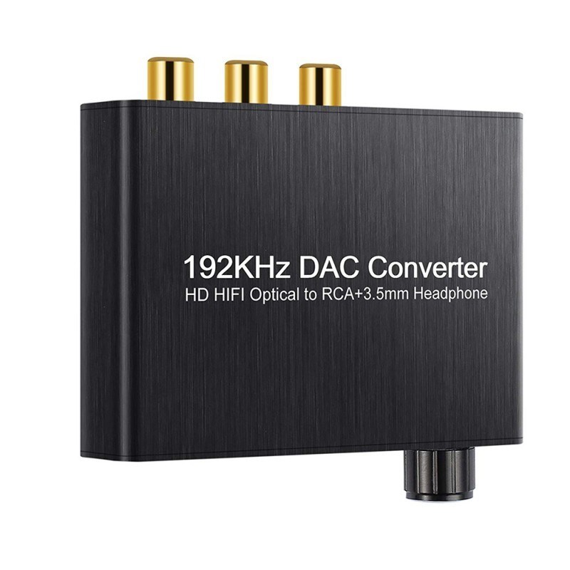 New 192 KHz DAC Converter Support DTS / Dolby AC3 5.1 CH TO