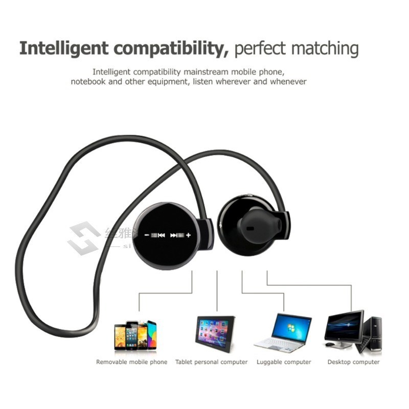 Professional Bluetooth Headset Intelligent Touch Voice Contr