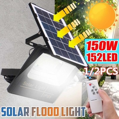 150/250W Solar Lamp 137/152 Led Floodlight Portable Spotligh