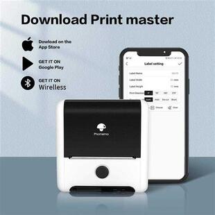 Phomemo Thermal Label Maker M200 Photo Big Sticker Printer C