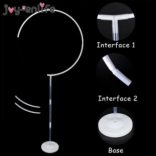 1set DIY Question Mark Balloon Stand Frame Gender Reveal Par