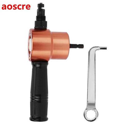 Double Headed Cutter Sheet Metal Nibbler Drill Cutting Tool