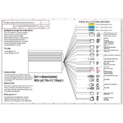 Electric Bike E-scooters Speed Controller Brushless