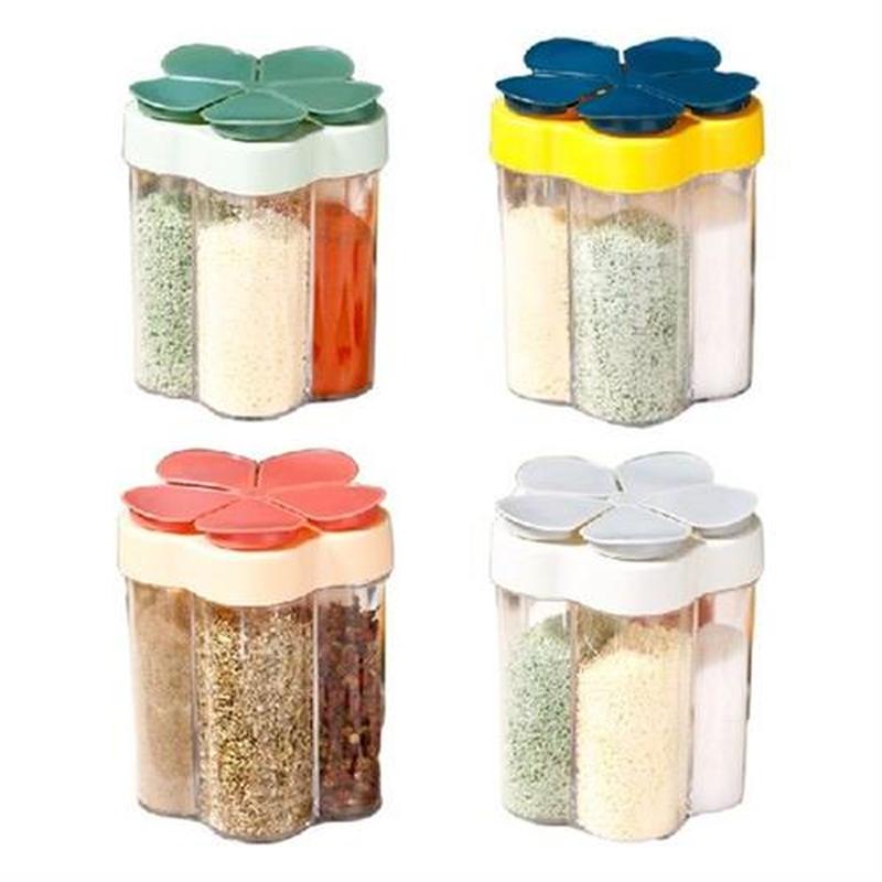Kitchen Condiment Storage Container Salt Bottle Seasoning