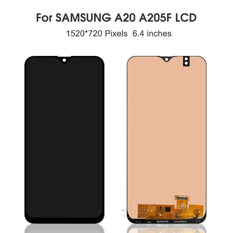 For Samsung Galaxy A20 A205 SM A205F LCD Display Touch Scre