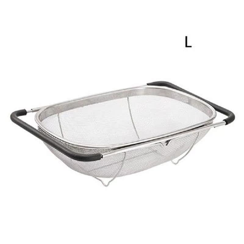 Fruits Large Capacity Colander Stainless Steel With Handles