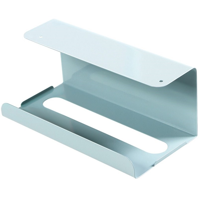 Wall Mounted Hanging Rack Roll Paper Towel Holder Bathroom T