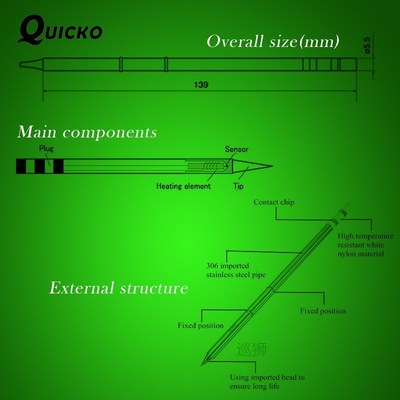 Newest 3Pcs/Set T12-KU BC2 ILS Solder Iron Tips for Solderin
