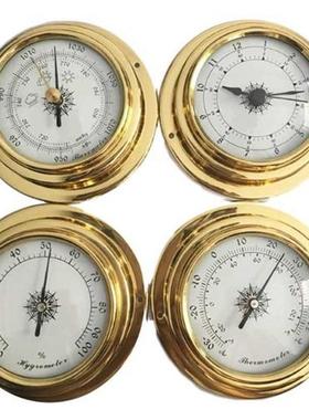 4 Inches 4 PCS/set Thermometer Hygrometer Barometer Watches
