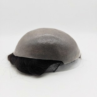 New hair system with  hair pieces super thin and soft skin b