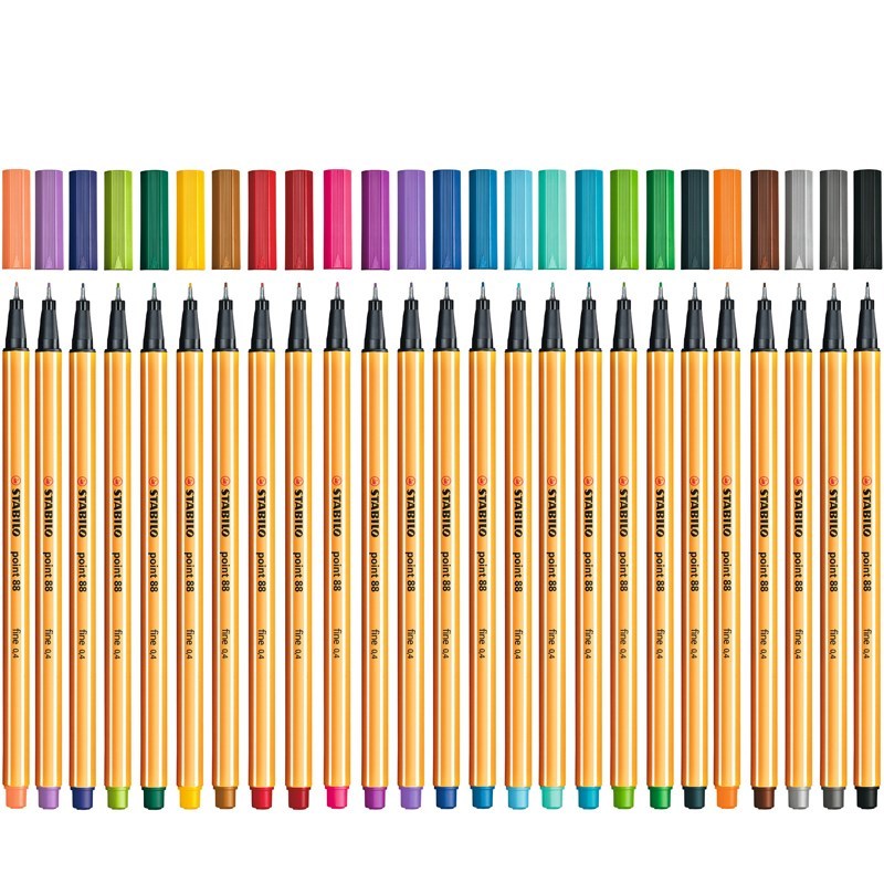 1pc  Point 88 Fineliner 0.4 mm Felt Tip Pen professional Lin