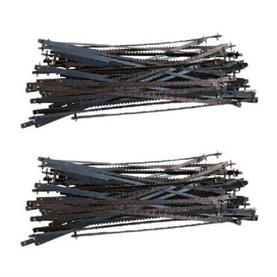 96Pcs 4 Inch 105Mm Pinned Scroll Saw Blades Wood Cutting