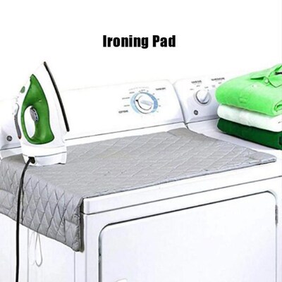 Ironing Mat Laundry Pad Blanket Quilted Portable Travel Size