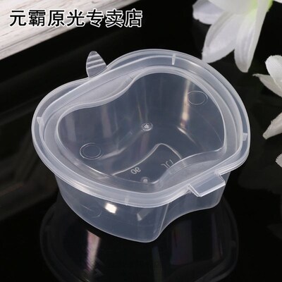 10Pcs Disposable Slime Clay Foam Container Box Ketchup Stora