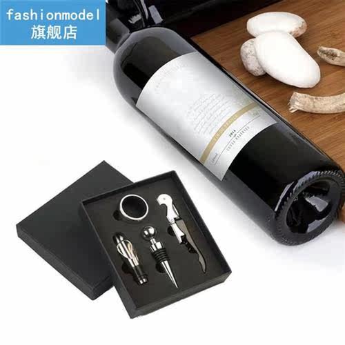 4pcs/set Beer Wine Bottle Opener Wine Stopper Corkscrew Remo