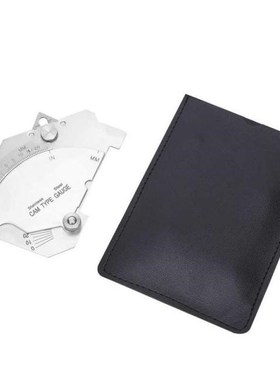 Calibro Welding Gauge Stainless Steel CAM Type Plated Size I