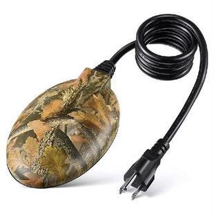 1 Piece Bird Bath Heater Pond De-Icer 60 Watts Deicer Water