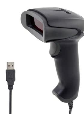 Durable Handheld Scanner Barcode Portable Wired Non-Slip Ele