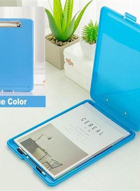 Multifunction A4 Paper File Document Storage Box With Folder