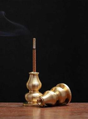 Portable Incense Burner Censer High Incense Plug Alloy Coppe