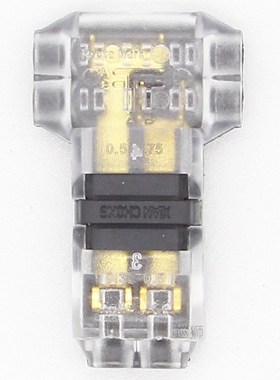 10Pcs/lot Pluggable Wire Wiring Connector T SHAPE Universal