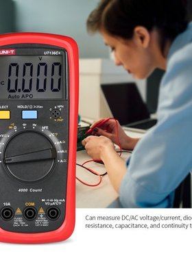 Digital Multimeter DC AC Voltage Current multimetro Meter Ca