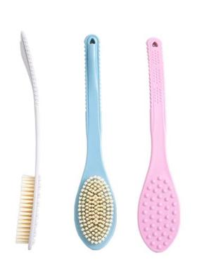 Long Handled Plastic Bath Shower Back SPA Brush Scrubber