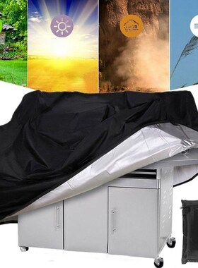 BBQ Grill Rain Cover Waterproof Fabric Anti Dust Gas Charcoa