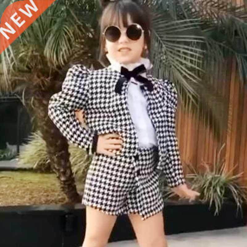 2022 New Autumn Winter Kids Girls Clothes Set Pty Houndsto