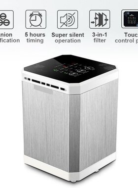 Negative Ion Generator Air Purifier 3 Levels Desktop Purifie