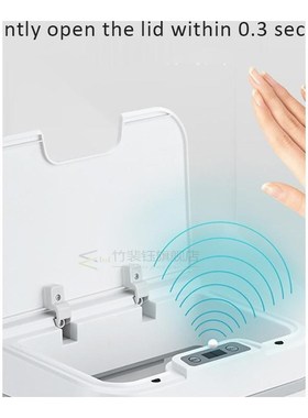 Smart Trash Can Wireless Sensor Automatic Trash Bin Touchles