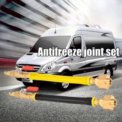 RV Winterizing Kit Blow Out Adapter Air Compressor Garden