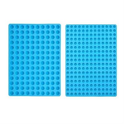 2Pcs Small Round Chocolate Drops Mold,Semi Sphere Gummy Swee