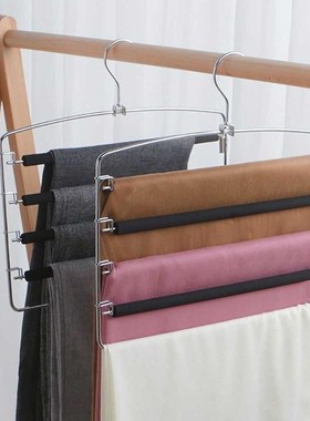 Multi function Pants Hangers Scarf Towel Racks Hanger Close